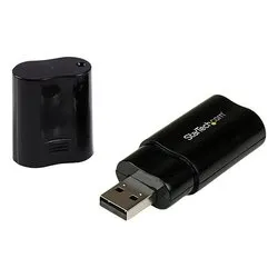 Scheda audio Esterna Stereo Usb 2.0 Black ICUSBAUDIOB - immagine 1