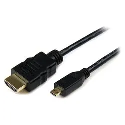 Cavo HDMI 4K Micro Hdmi a Hdmi Black 3m HDADMM3M - immagine 1