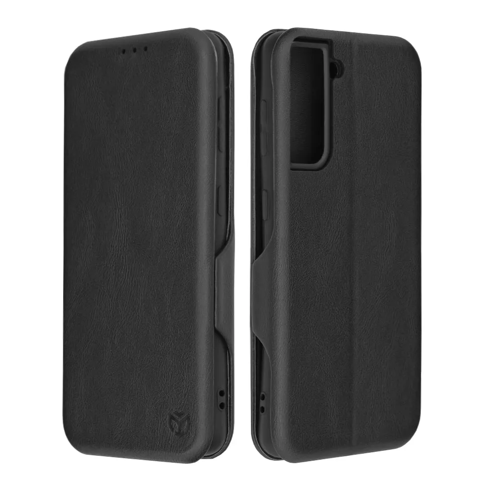 Custodia per Samsung Galaxy S21 5G G991, Techsuit, Safe Wallet Plus, Nera - immagine 1