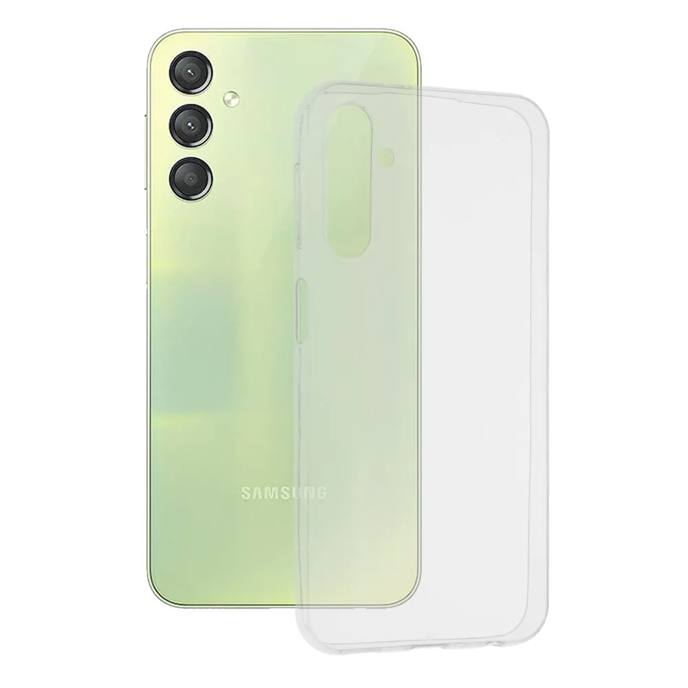 Custodia per Samsung Galaxy A24 4G A245, Techsuit, Clear, Trasparente - immagine 1