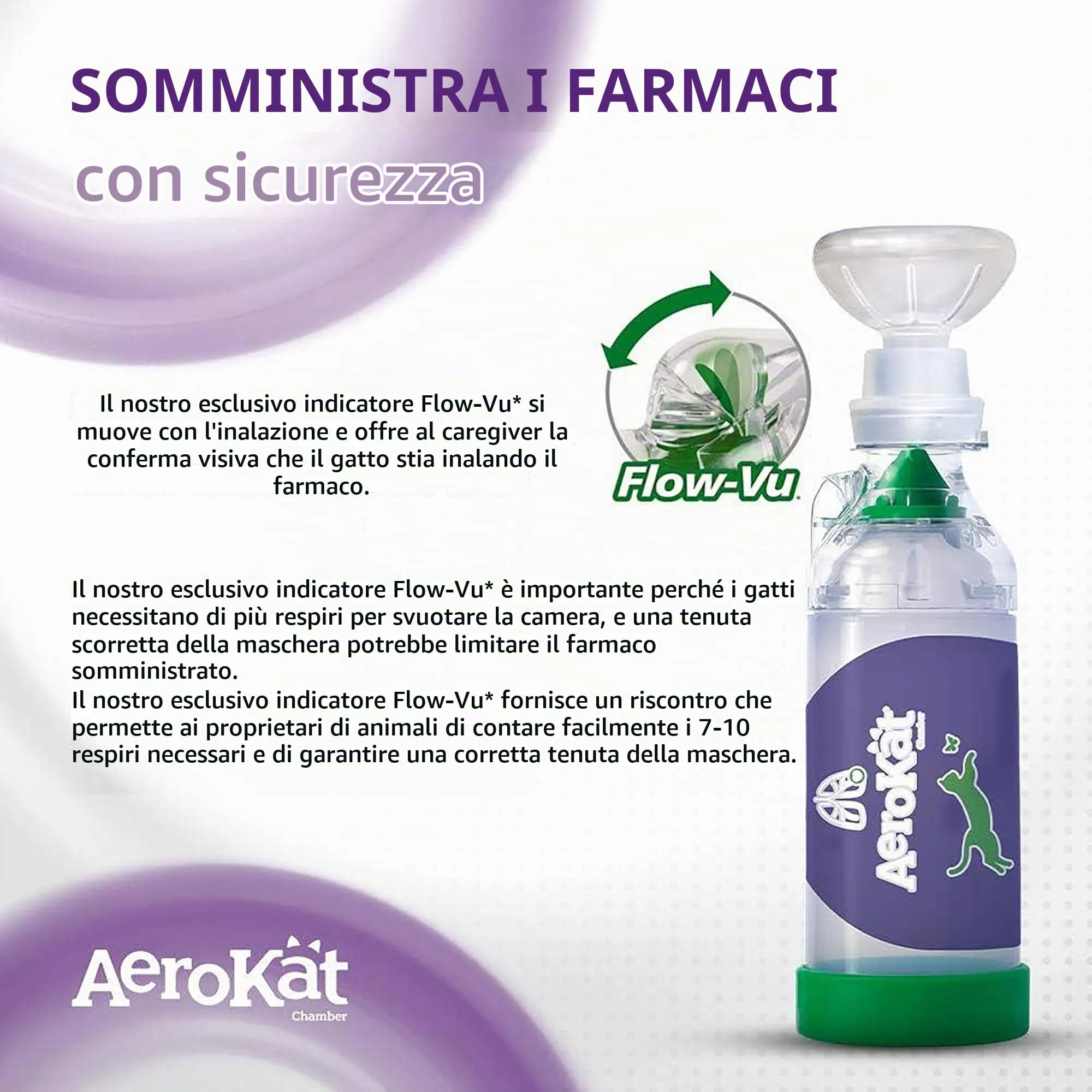 Aerokat, camera di inalazione per gatti - immagine 3