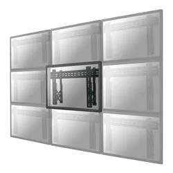 Supporto monitor TV parete ( 50 Kg ) VESA 600 x 400 Video Wall Black LED VW1000BLACK - immagine 1