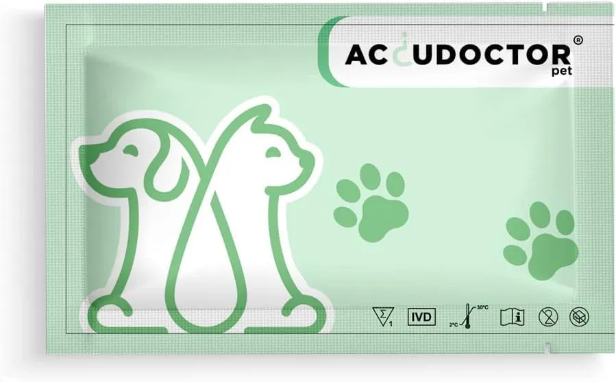 2X AccuDoctor Test Rapido Gatto FPV Panleucopenia Felina + Giardia Lamblia – Kit da Feci per Gatti, Test Rapidi per Giardiasi e Panleucopenia, Esame Feci Gatto, Diagnosi Malattie Intestinali 2 Test - immagine 4