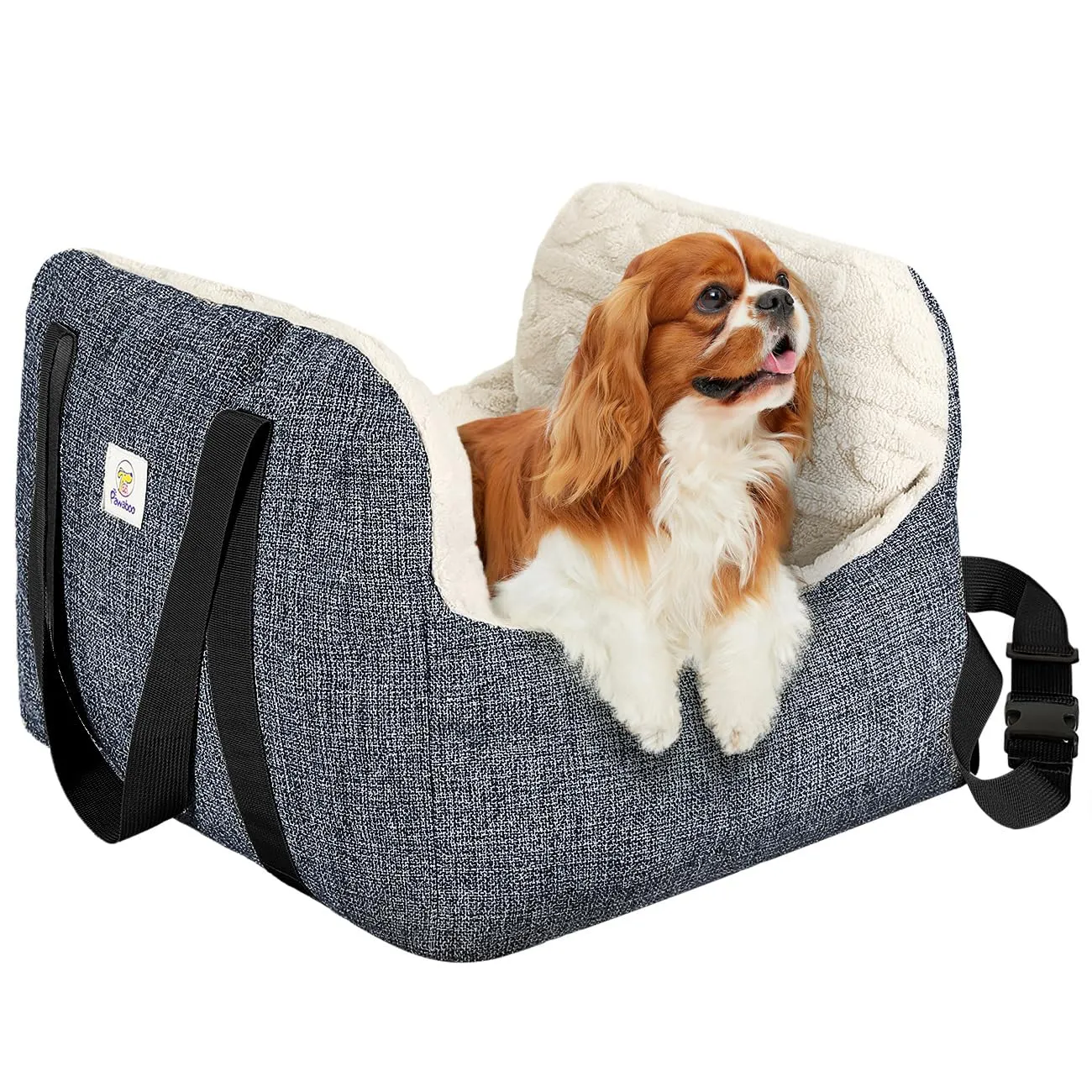 Pawaboo Seggiolino Auto per Cani di Piccola e Media Taglia, Fino a 25Lb - immagine 1