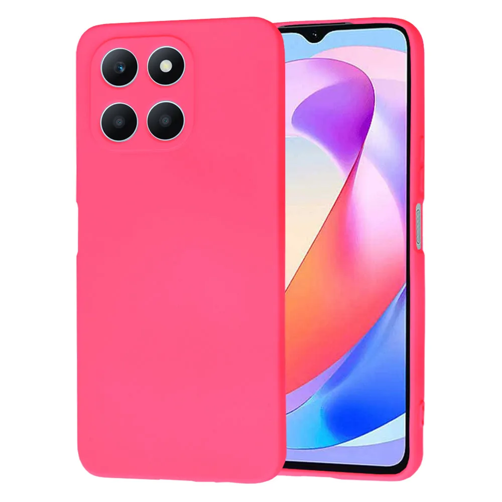 Custodia per Honor X6a, Techsuit, SoftFlex, Rosa Scuro - immagine 1