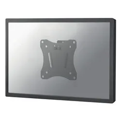 Supporto monitor TV parete ( 25 Kg ) VESA 100 x 100 Inclinabile Black NM W60BLACK - immagine 1