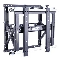 Supporto monitor TV parete ( 80 Kg ) VESA 400 x 400 PMQ Push&Pull Black PM4600 - immagine 1