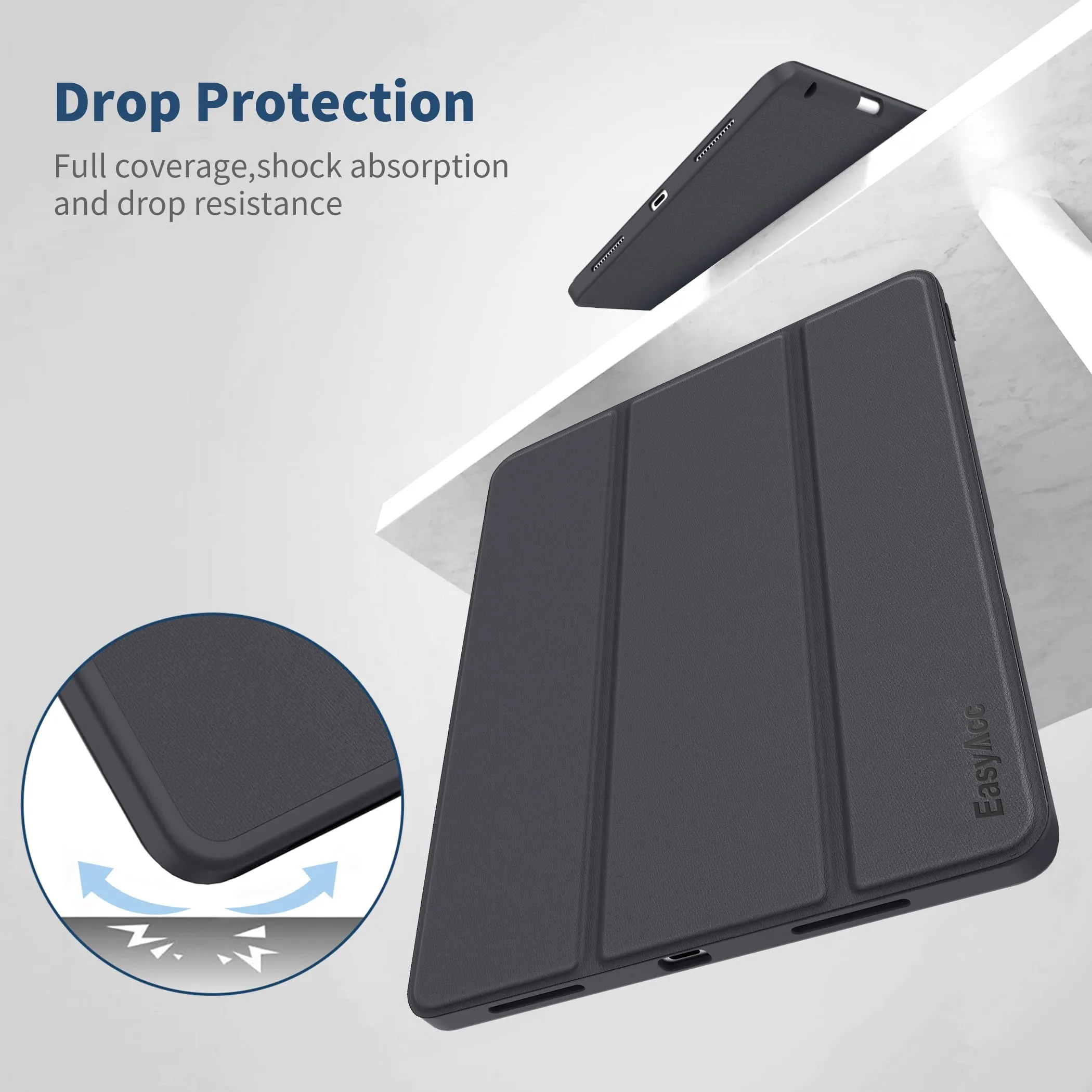 EasyAcc Cover Compatibile con iPad Air 11 Pollici M4/M3/M2 2026/2025/2024 - immagine 5