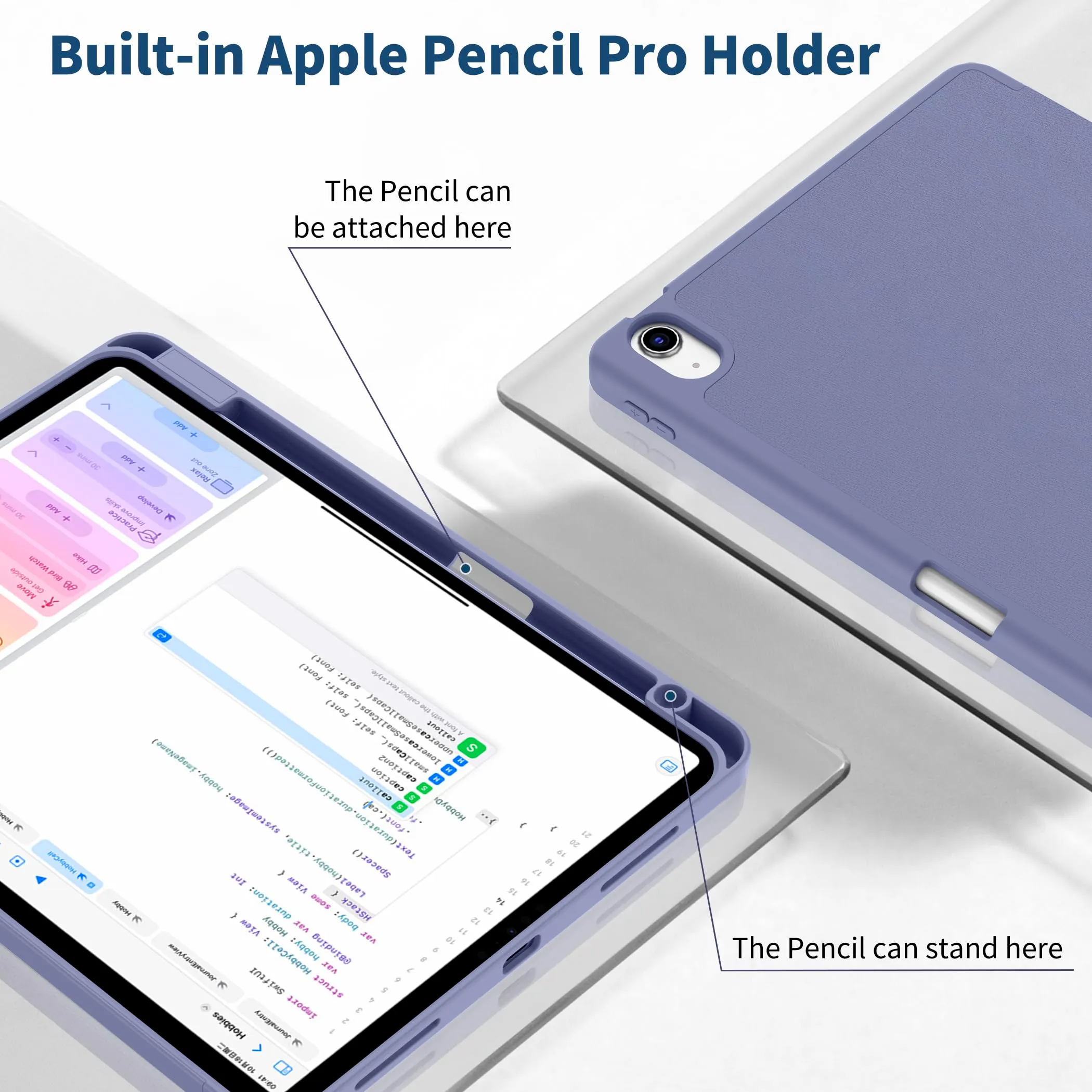 EasyAcc Cover Compatibile con iPad Air 11 Pollici M4/M3/M2 2026/2025/2024 - immagine 4