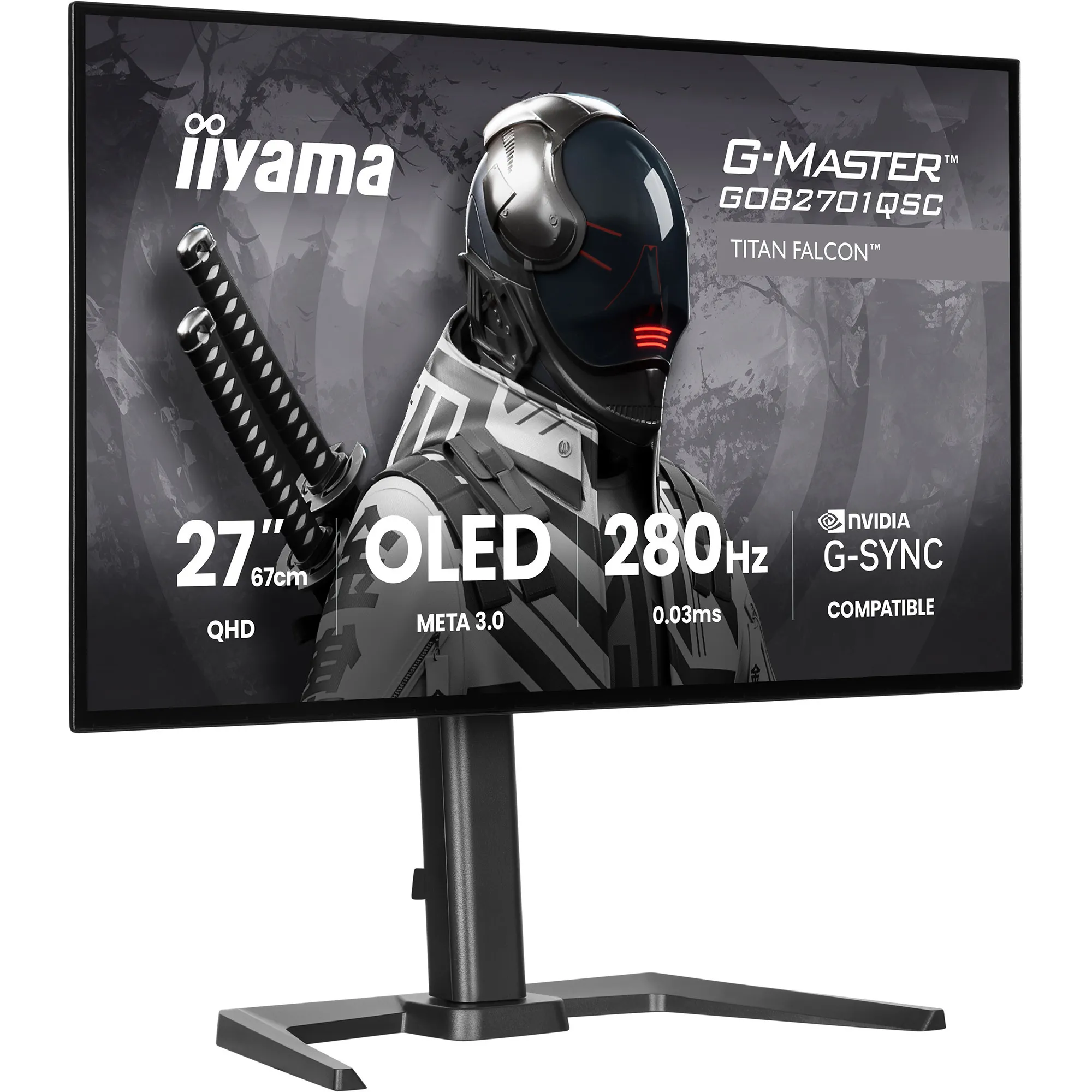 G-Master GOB2701QSC-B1 OLED, Monitor di gioco - immagine 1