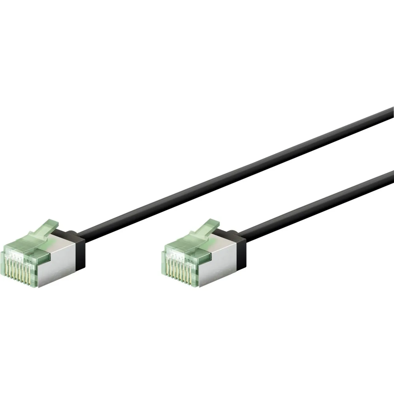 Cavo patch ultraflessibile Cat.8.1 slim, U/FTP - immagine 1