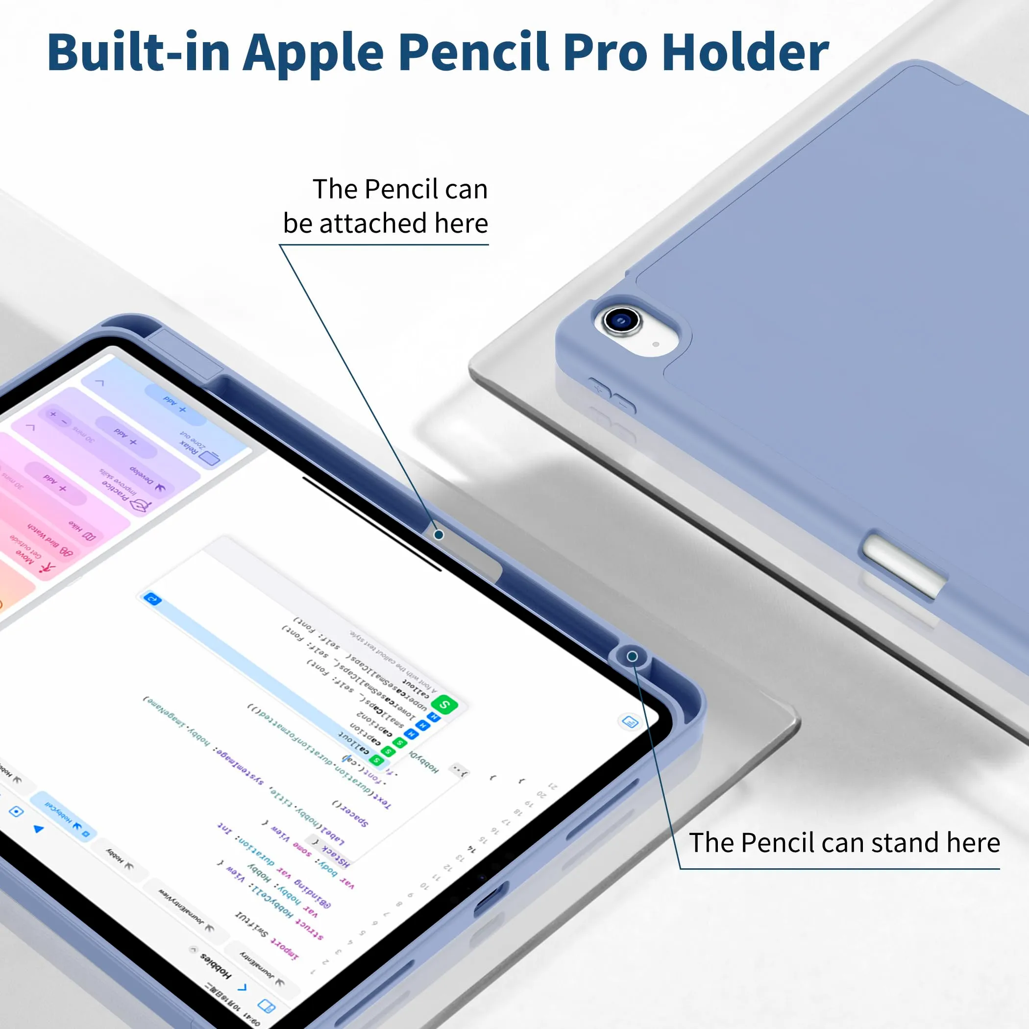 EasyAcc Cover Compatibile con iPad Air 11 Pollici M4/M3/M2 2026/2025/2024 - immagine 6