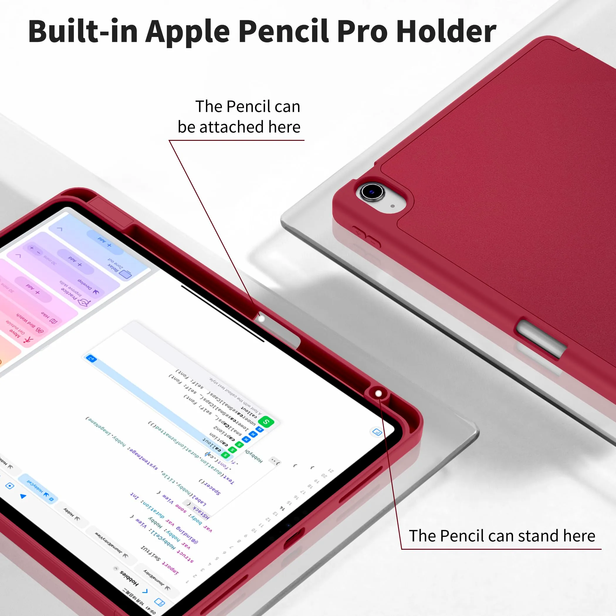 EasyAcc Cover Compatibile con iPad Air 11 Pollici M4/M3/M2 2026/2025/2024 - immagine 6