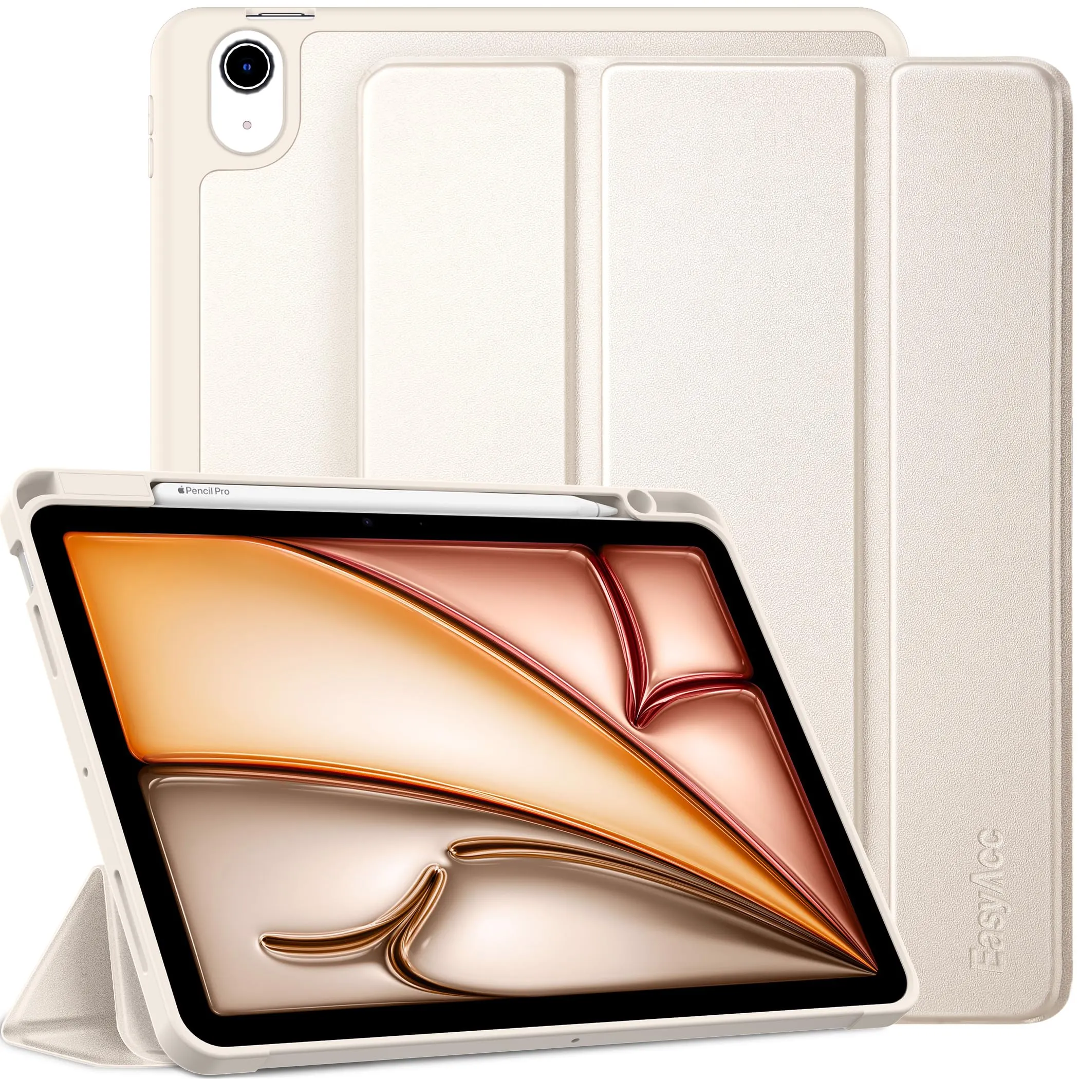 EasyAcc Cover Compatibile con iPad Air 11 Pollici M4/M3/M2 2026/2025/2024 - immagine 1