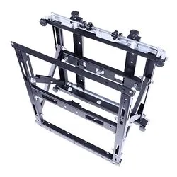 Supporto monitor TV parete ( 30 Kg ) VESA 400 x 400 PMQ Push&Pull Light Black PM5000 - immagine 1