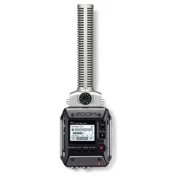 Registratore F1 Field Recorder + Shotgun Mic Black e Silver - immagine 1