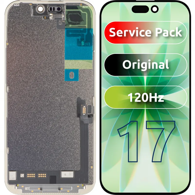 Display con Touchscreen Apple iPhone 17, con Cornice, Nero, Service Pack 661-56065 - immagine 1