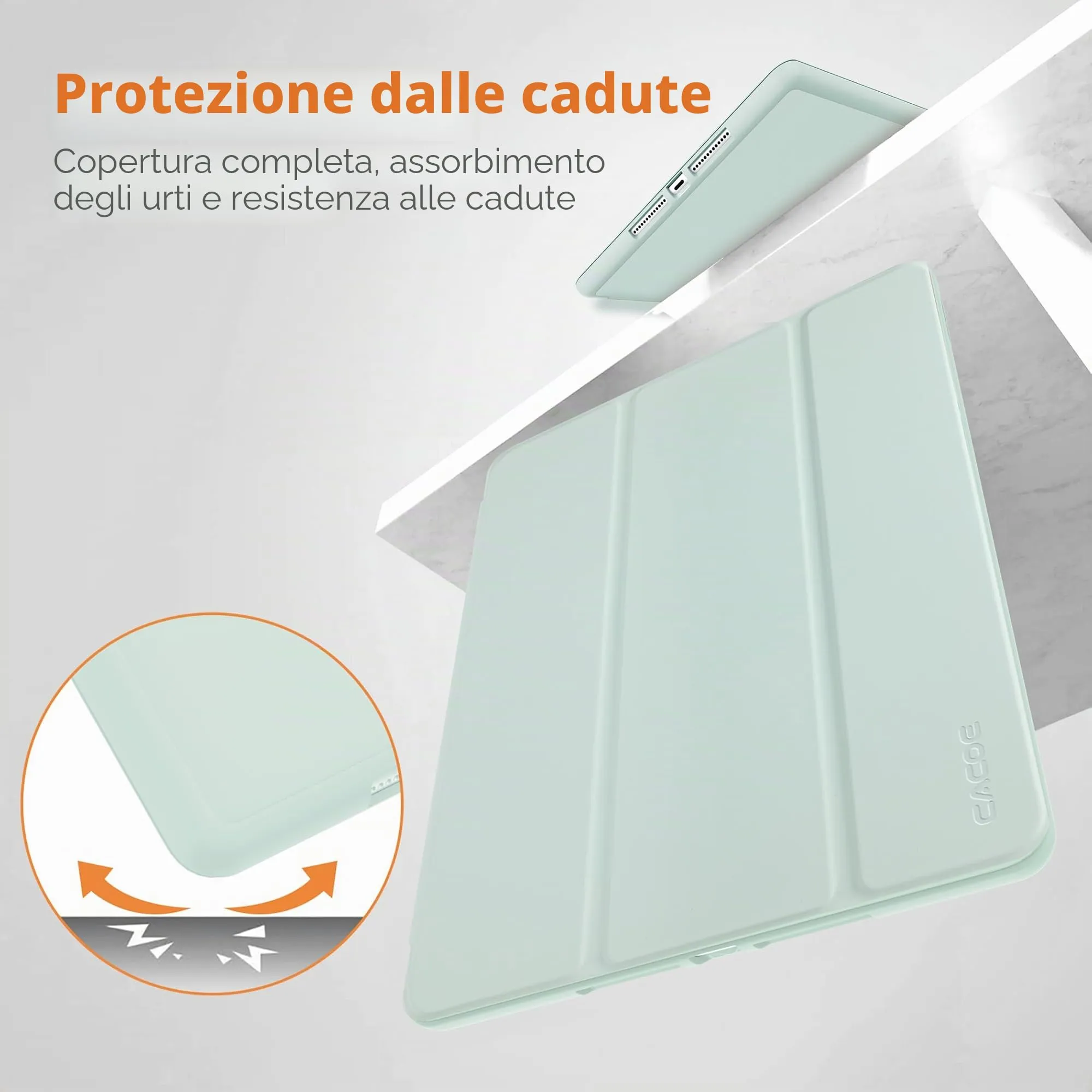 CACOE Cover Compatibile con iPad 9a / 8a / 7a Generazione - immagine 3