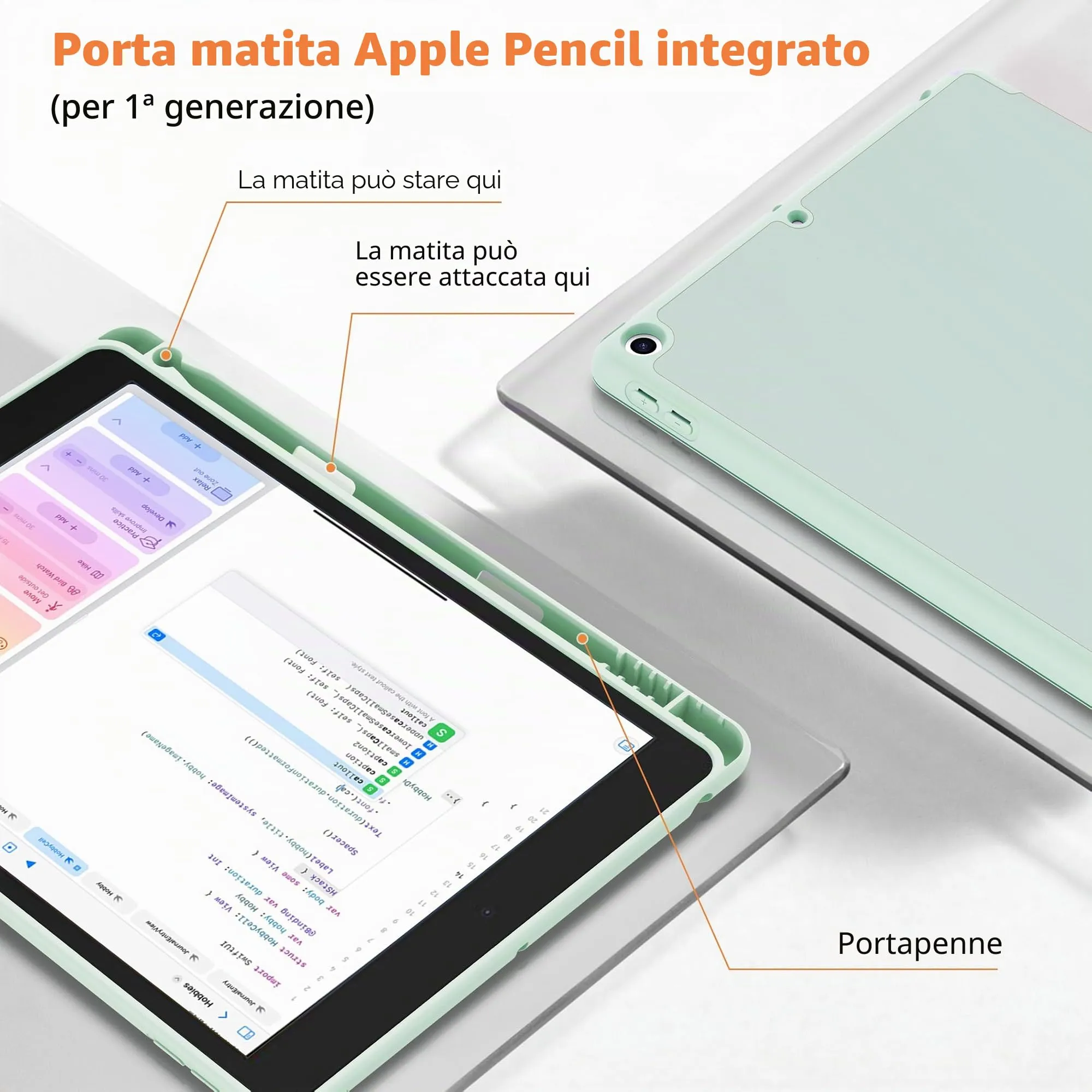 CACOE Cover Compatibile con iPad 9a / 8a / 7a Generazione - immagine 4