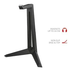 Supporto cuffie GXT 260 Cendor Black 22973 - immagine 1
