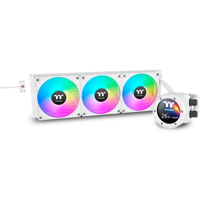 TH360 V2 Ultra EX ARGB Sync AIO Liquid Cooler - Snow Edition, Raffreddamento ad acqua - immagine 1