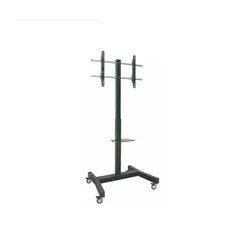 Carrello monitor 90" Big Trolley telescopico 120 180 Black OM07075 - immagine 1