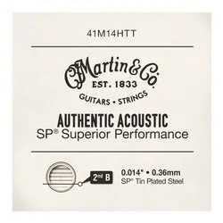 Corda chitarra acustica SUPERIOR PERFOMANCE 014 M14HTT - immagine 1