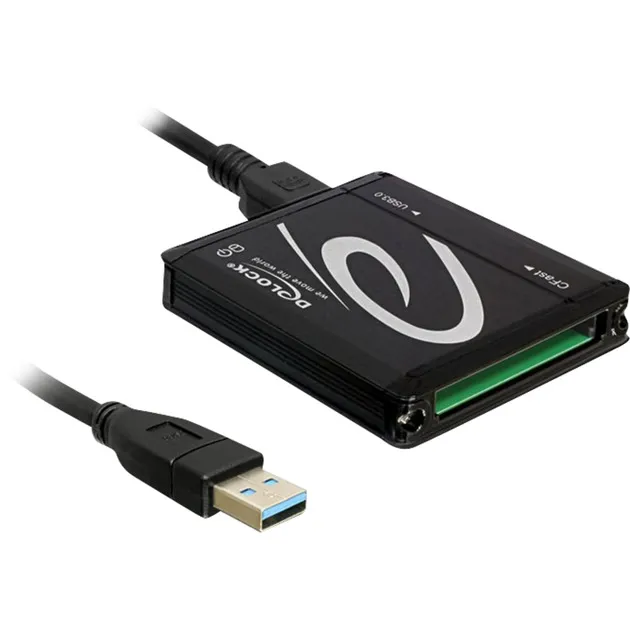 91686 lettore di schede USB 3.2 Gen 1 (3.1 Gen 1) Nero - immagine 1