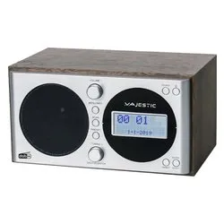 Radio Wr 162 Dab Argento e Legno 109162 - immagine 1