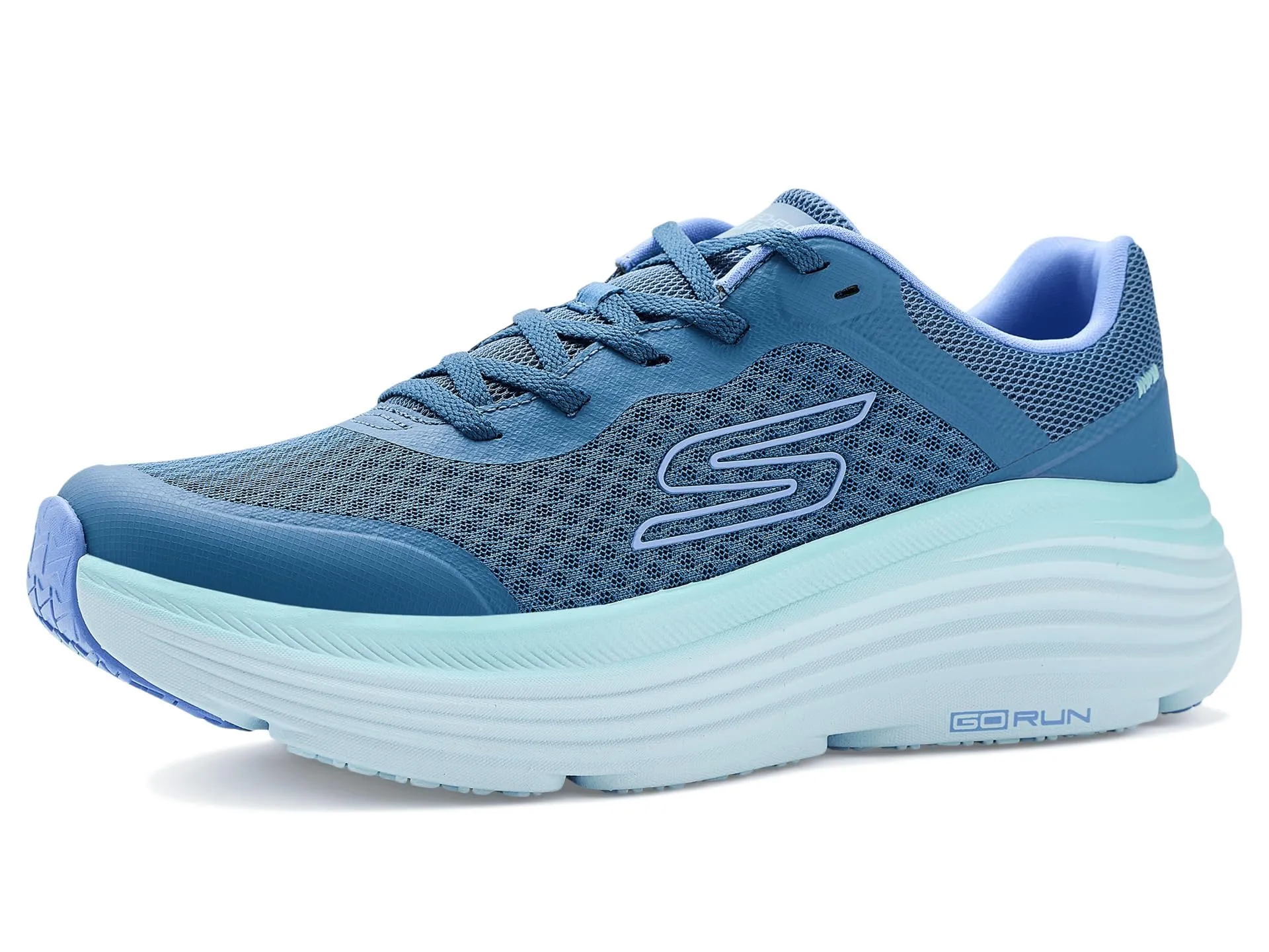 Skechers Max Cushioning Endeavour Canova Sneaker da Donna, Blu Multi - immagine 1