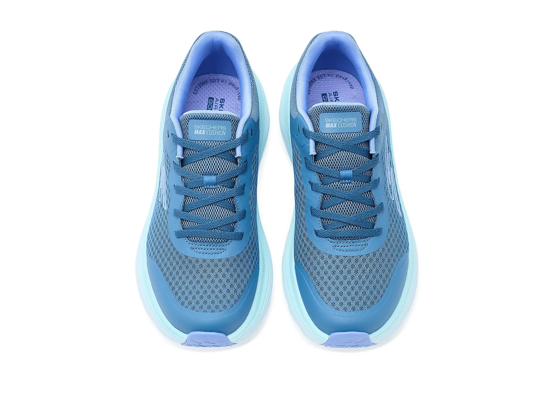 Skechers Max Cushioning Endeavour Canova Sneaker da Donna, Blu Multi - immagine 2