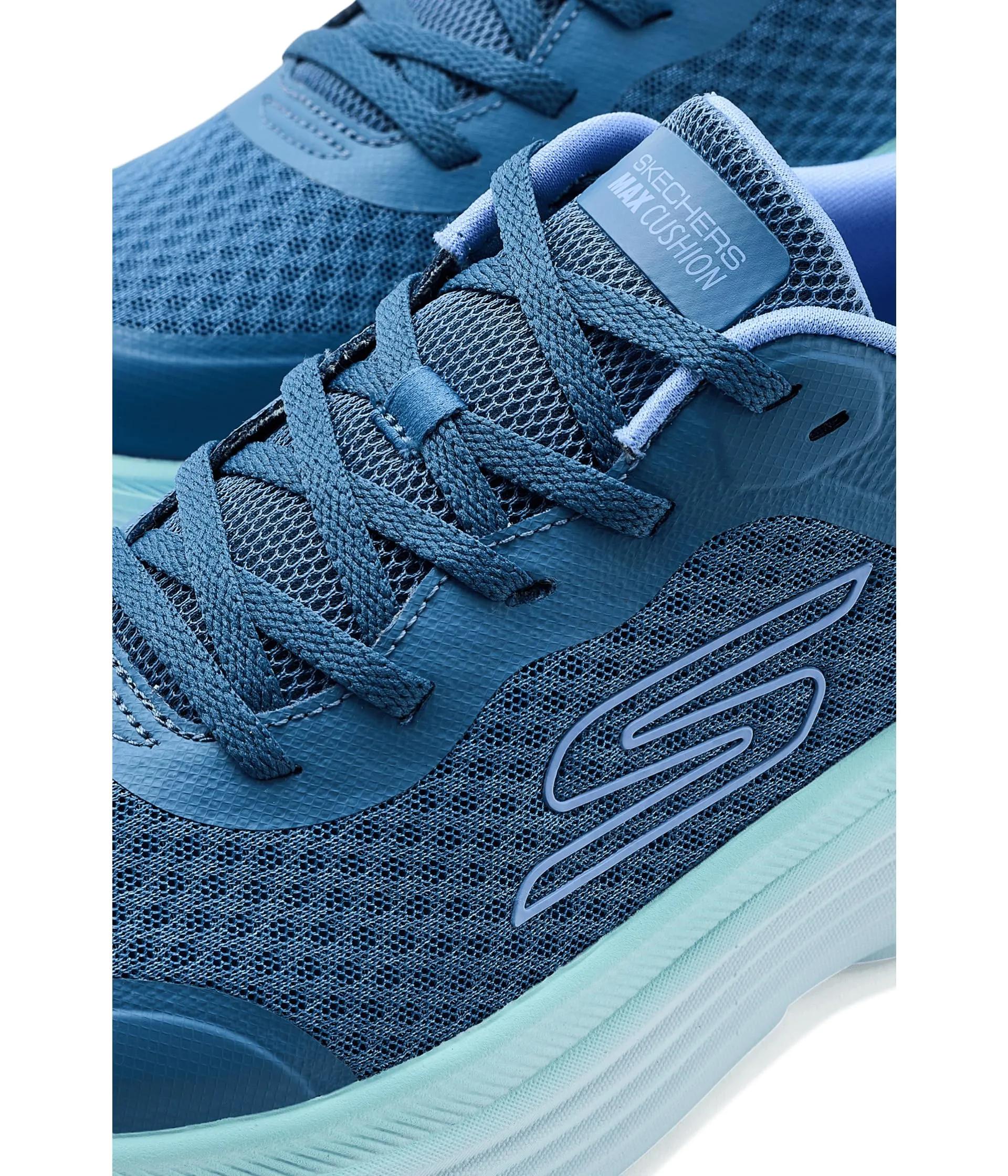 Skechers Max Cushioning Endeavour Canova Sneaker da Donna, Blu Multi - immagine 6