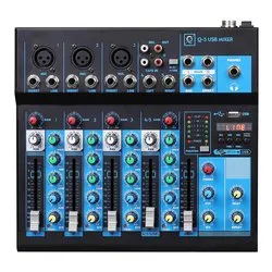Mixer disc jockey Q5 Usb Mkii Black 625809 - immagine 1