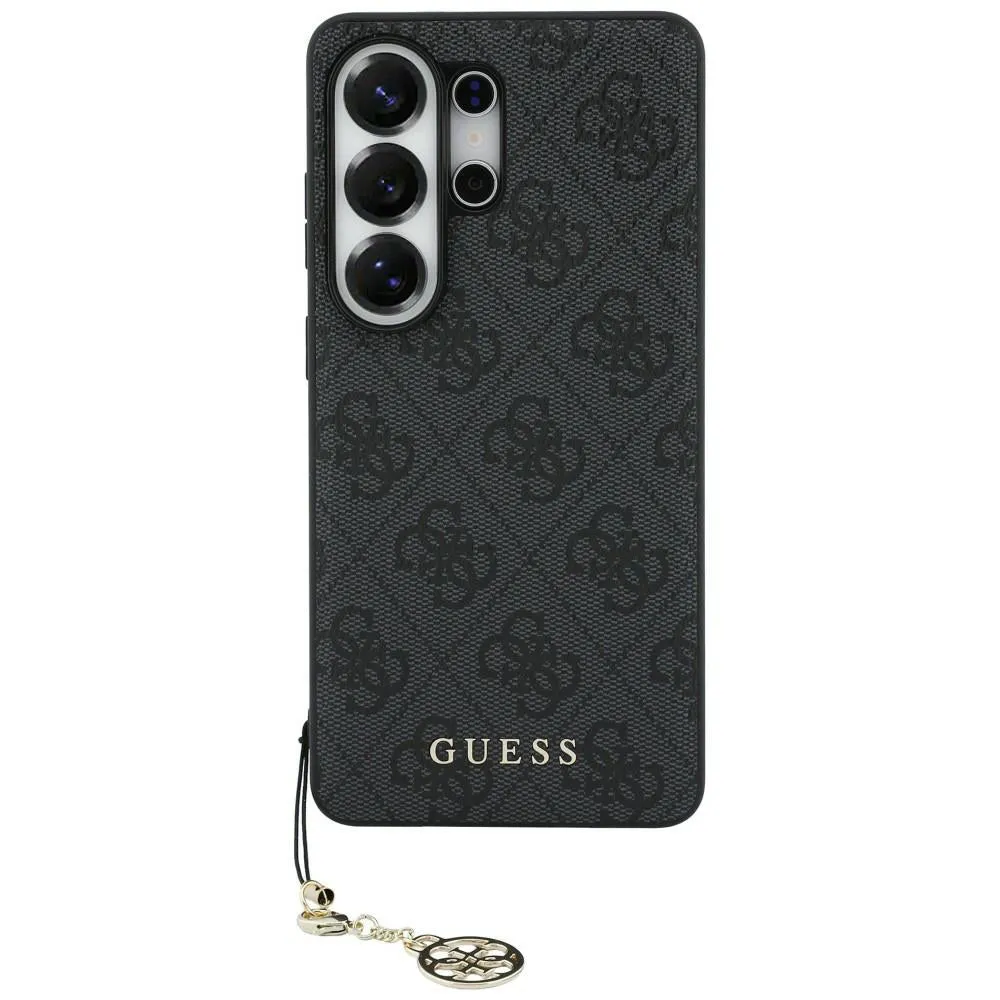 Custodia per Samsung Galaxy S26 Ultra S948, Guess, 4G Classic Logo Charm, Nera - immagine 1
