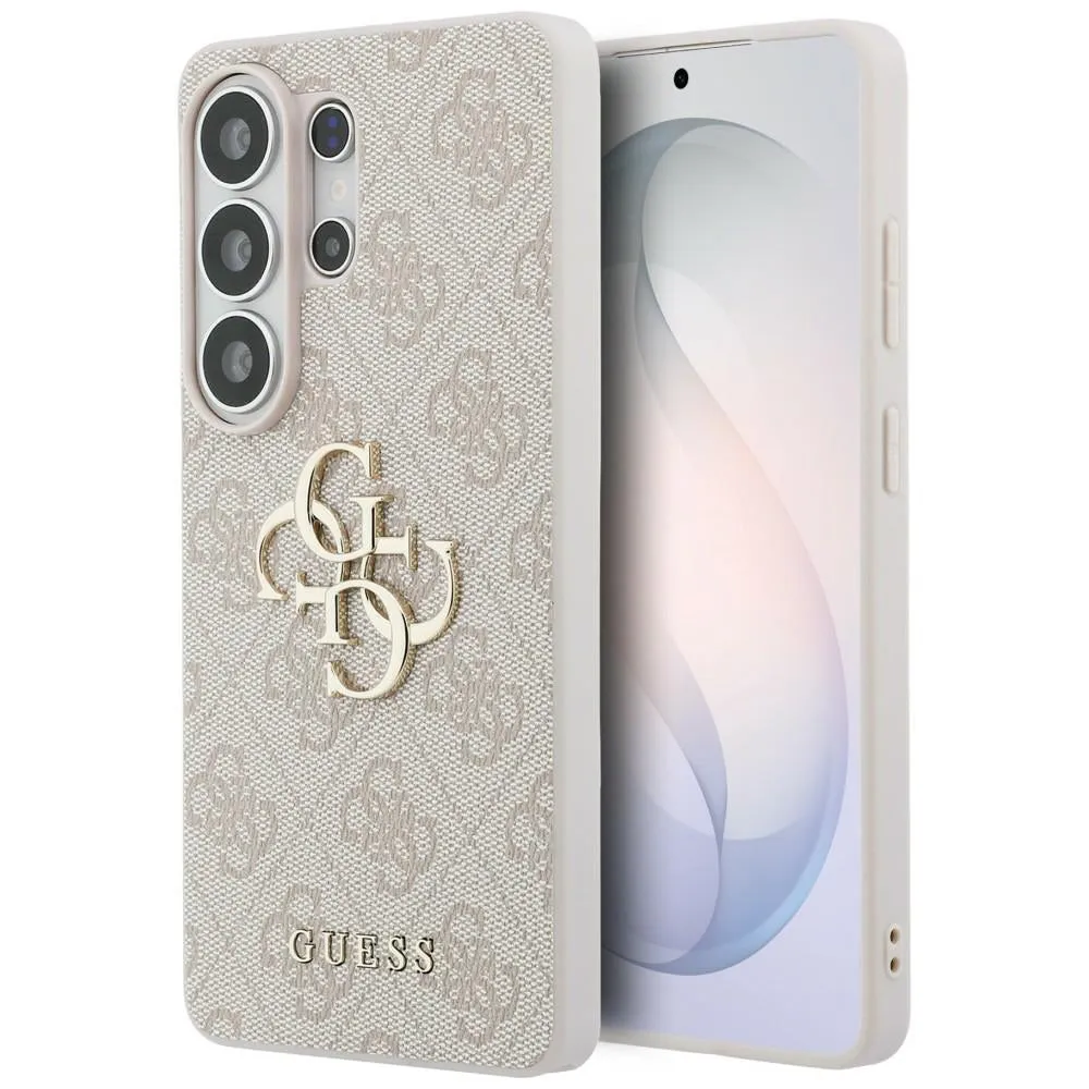 Custodia per Samsung Galaxy S26 Ultra S948, Guess, 4G Big Logo, Rosa - immagine 1
