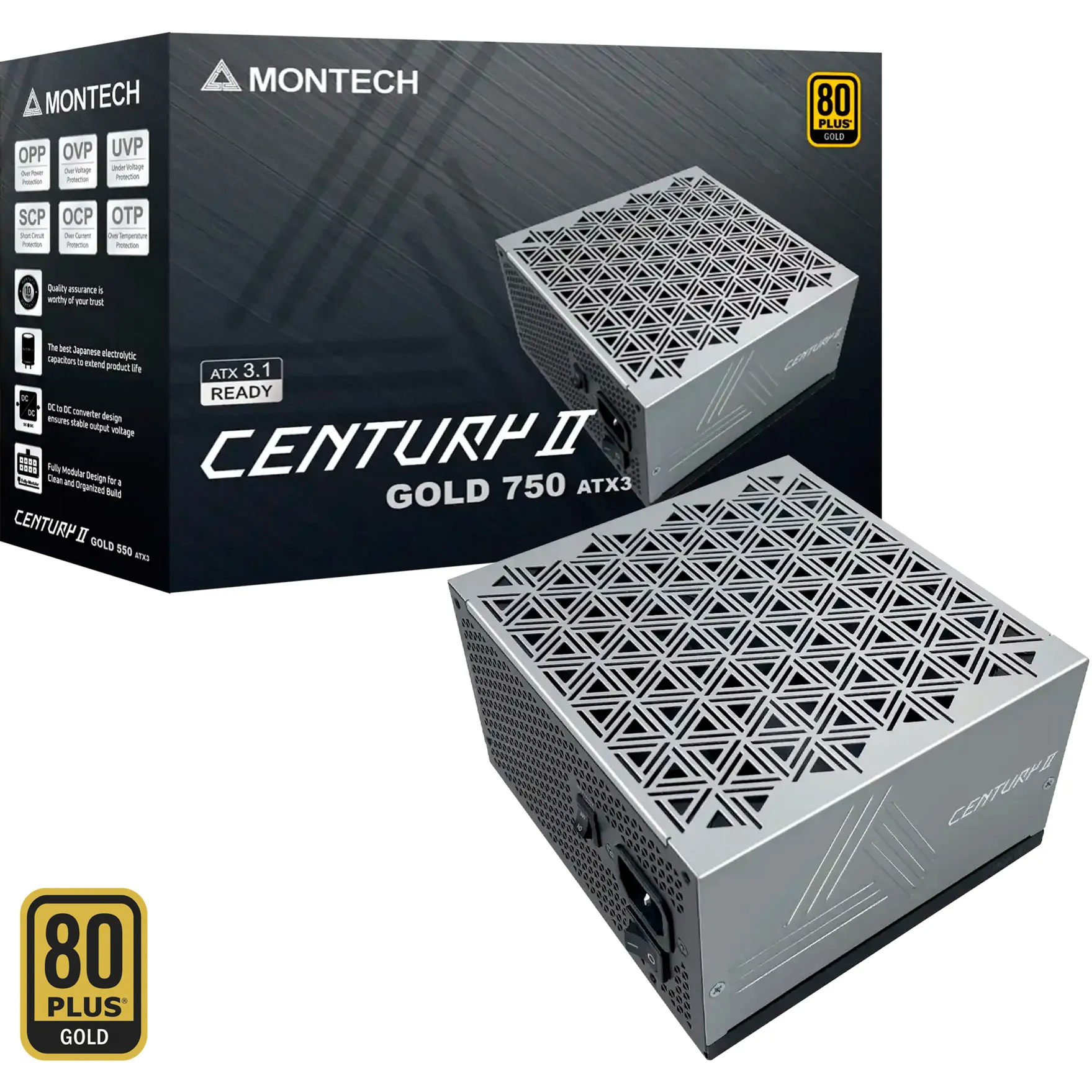 MONTECH CENTURY II 750, Alimentatore PC - immagine 1