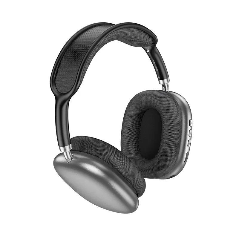 Auricolare Bluetooth Borofone BO22 Elegant, A2DP, Grigio - immagine 1