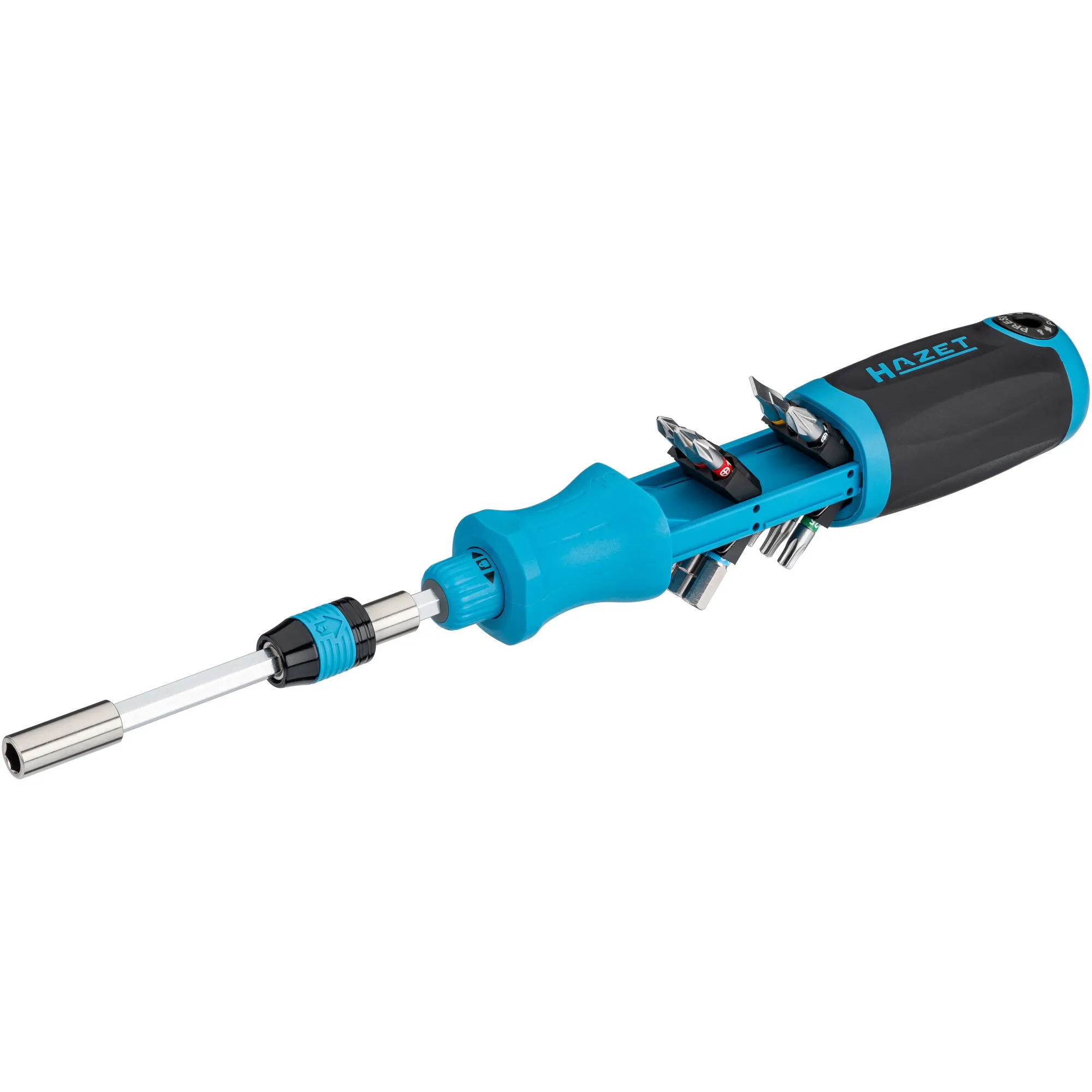 Cacciavite a cricchetto con punte 811R-3, Set di bit - immagine 1