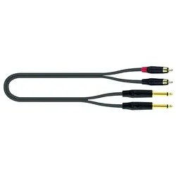 Cavo audio JUST 2Rca2J 5 Black 30 02326 5m - immagine 1
