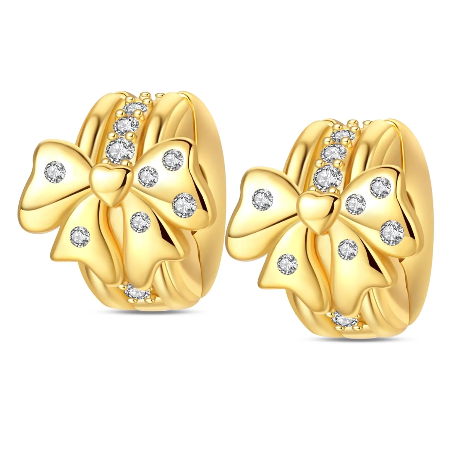 QIKAOLA Ciondolo Bead Charm Perline in argento sterling S925 per bracciali e collane europee per donne - immagine 1