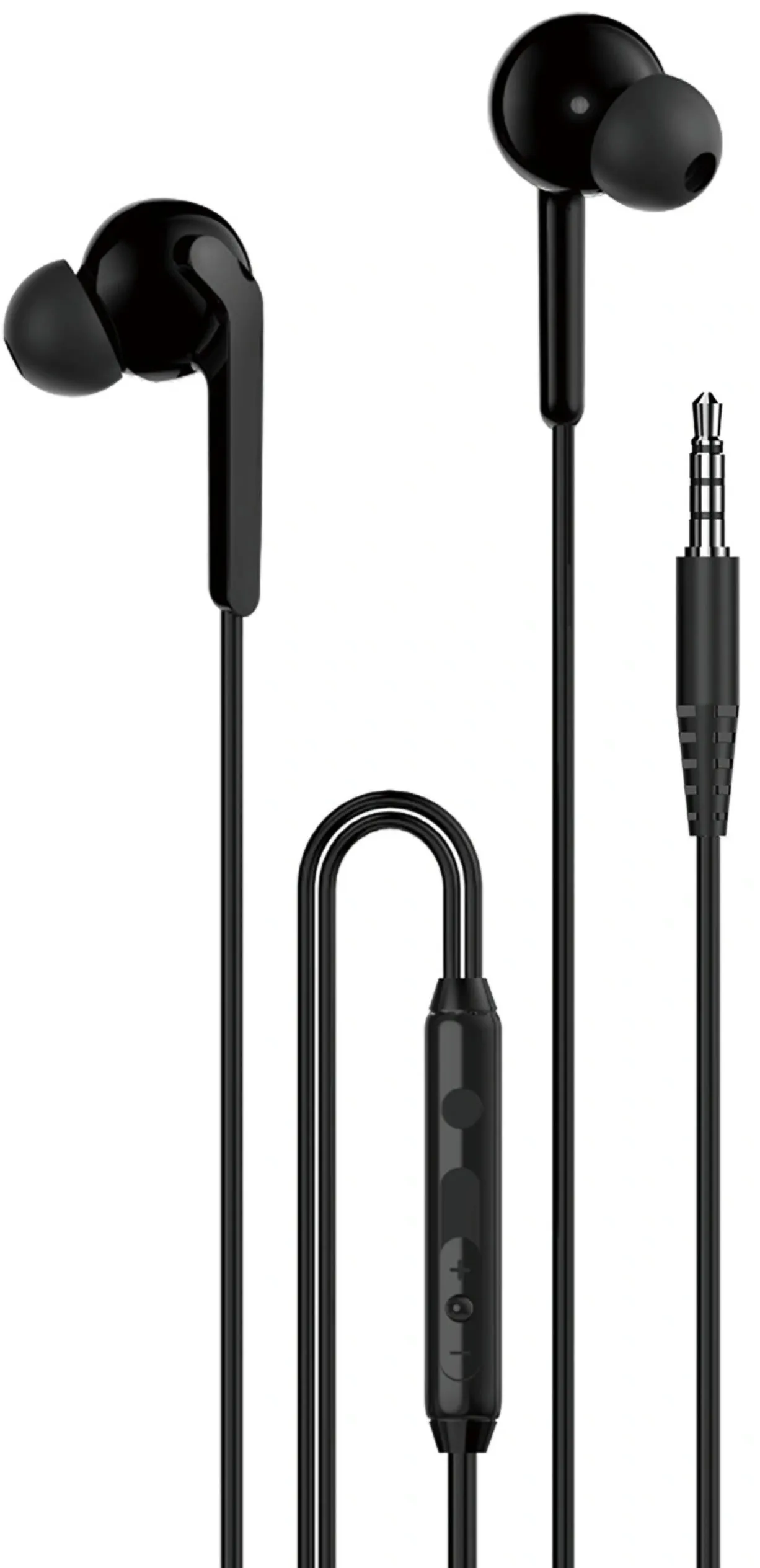 Handsfree 3.5mm Dudao X3+, Nero - immagine 1