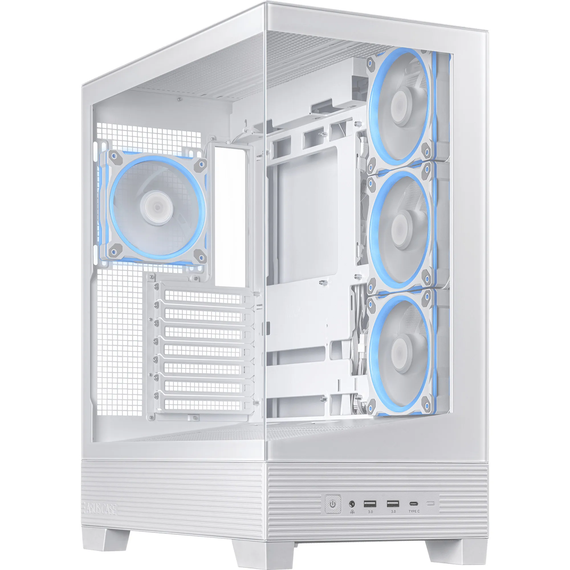 A31 Plus TG ARGB WHITE Midi Tower Bianco, Chassis Tower - immagine 1