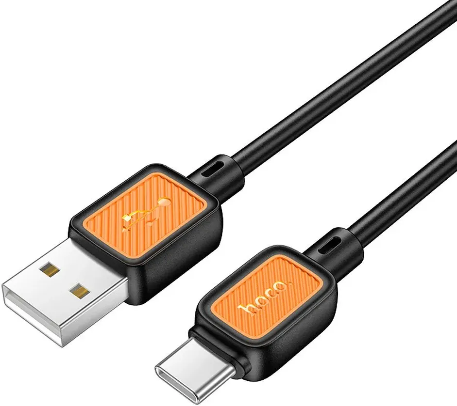 Cavo Dati e Ricarica USB-A - USB-C HOCO X108, 18W, 1m, Nero - immagine 1