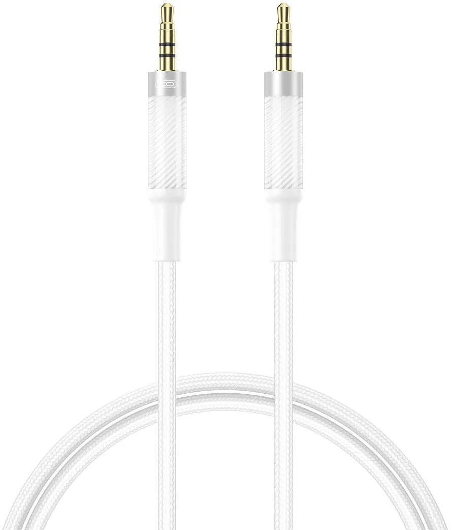 Cavo Audio 3.5mm - 3.5mm XO Design NB-R279C, 1m, Bianco - immagine 1