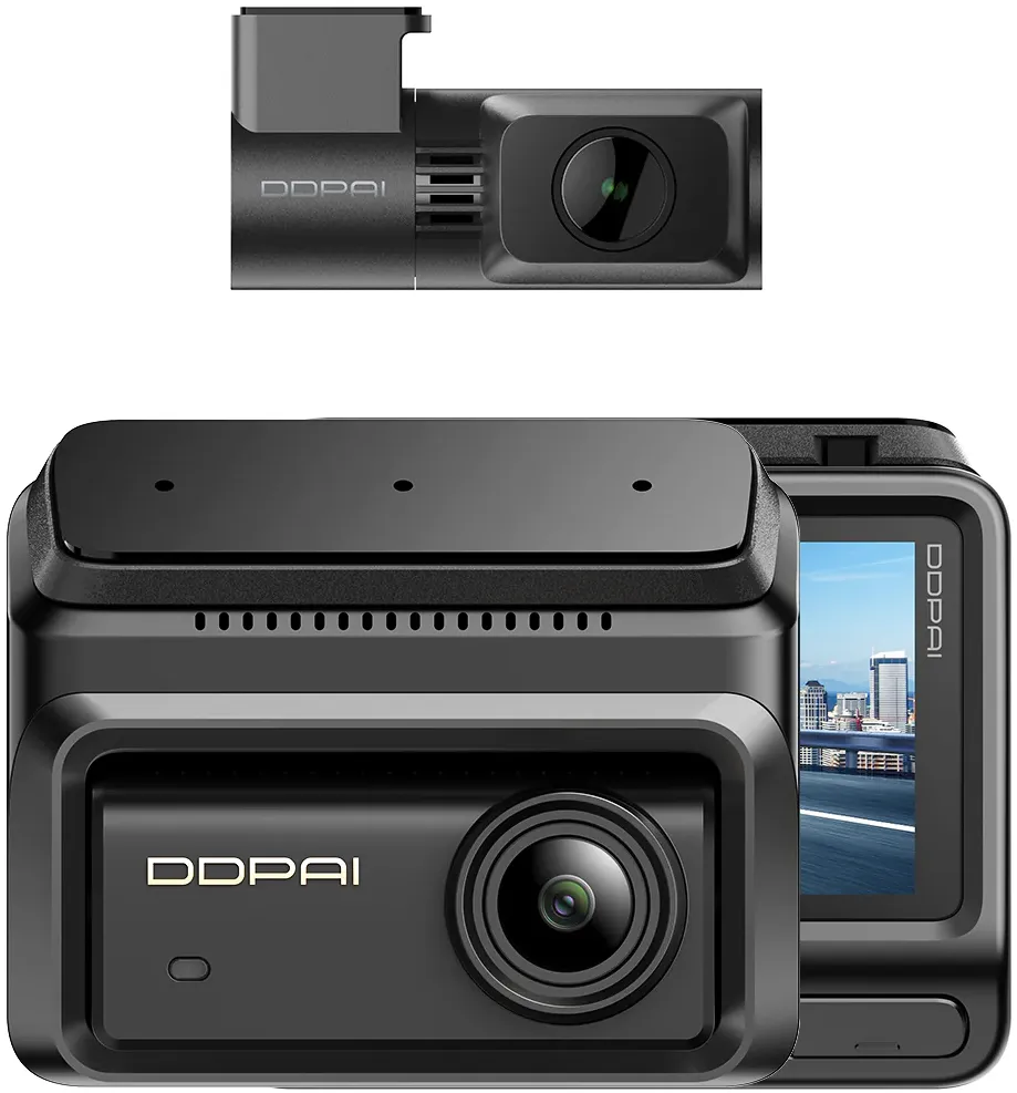 Telecamera Auto Anteriore e Posteriore DDPAI Z90 Dual, 4K, 64Gb, Wi-Fi, GPS, Display 3 pollici - immagine 1