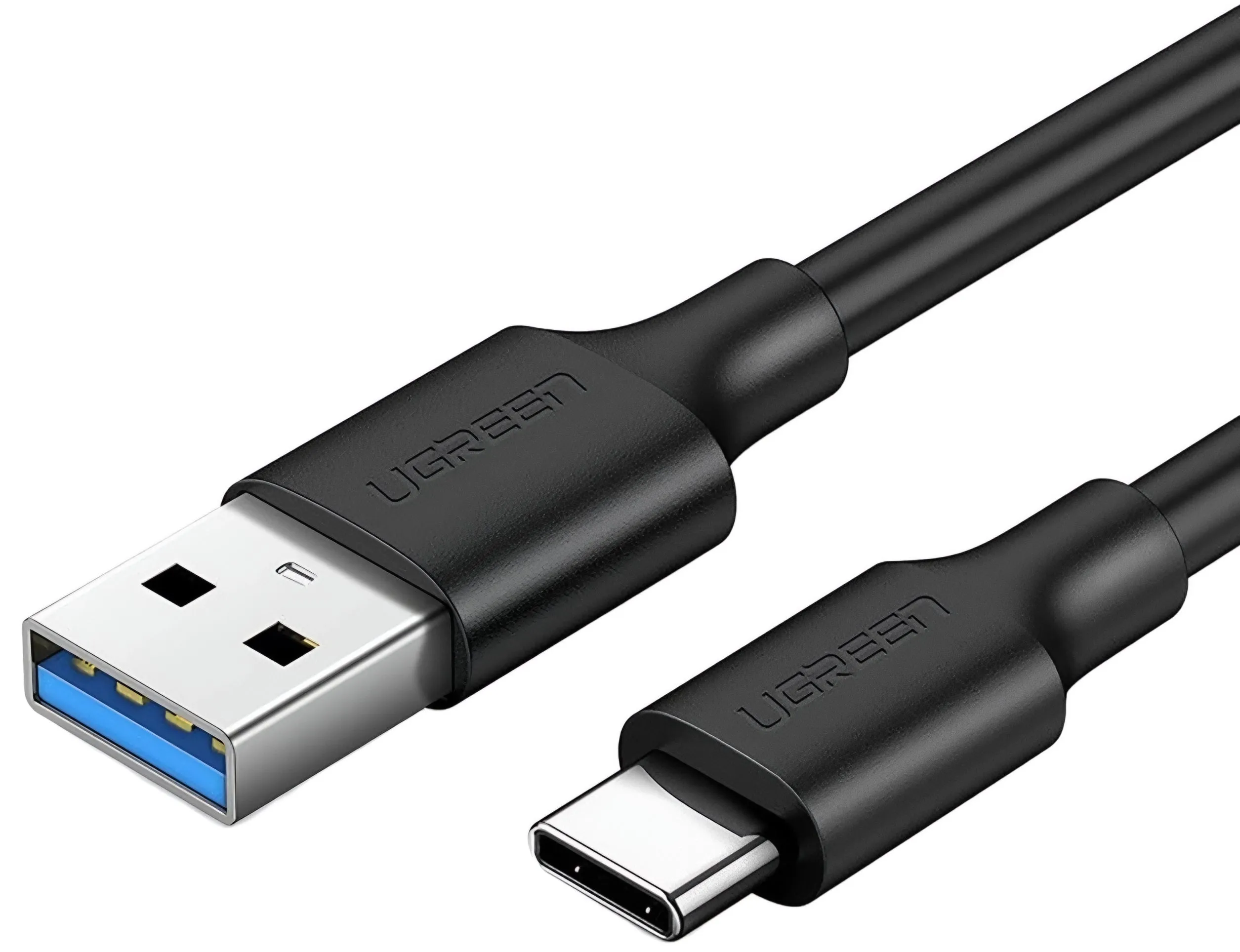 Cavo Dati e Ricarica USB-A - USB-C UGREEN US184, 18W, 0.5m, Nero - immagine 1