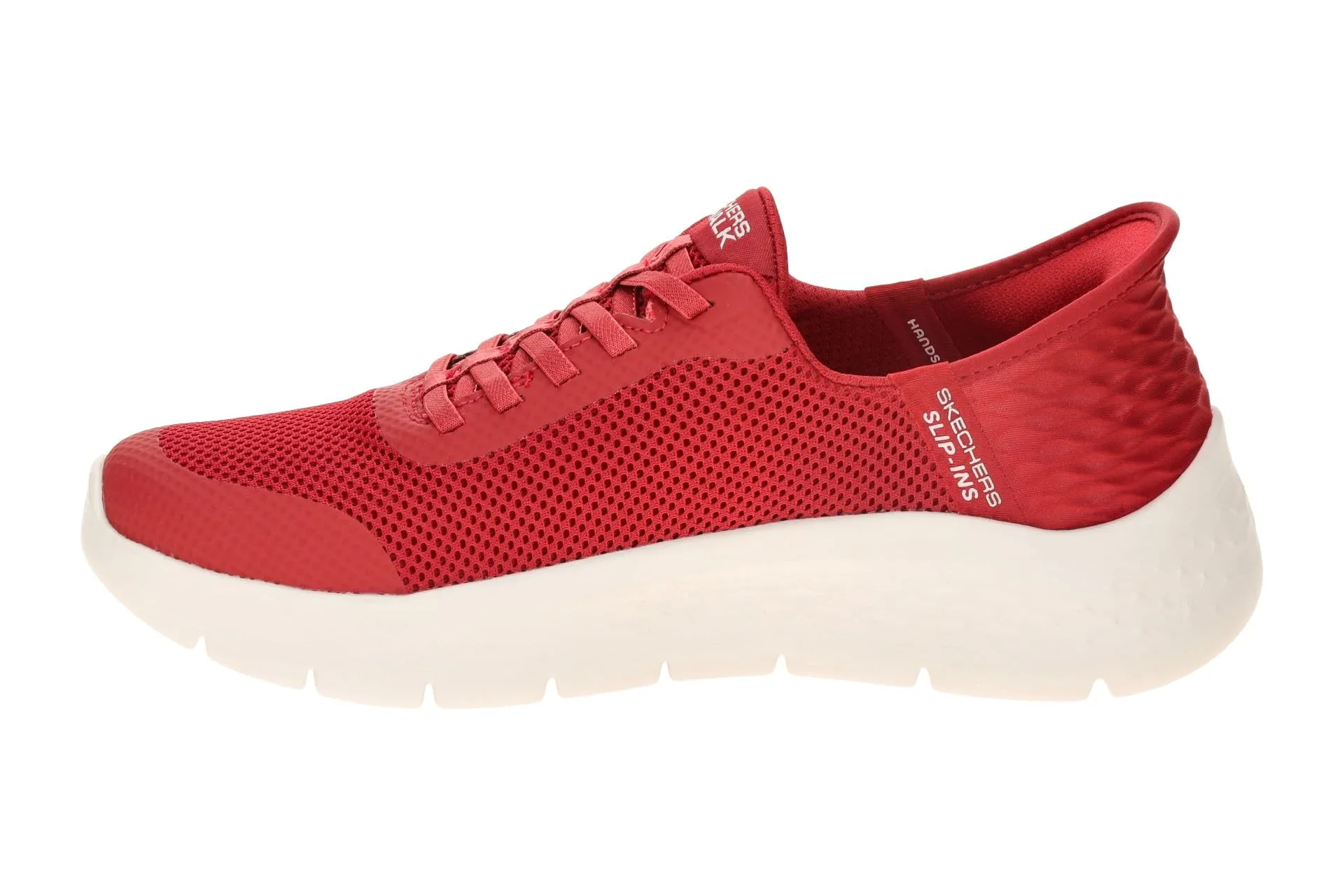 Skechers Ragazze Go Walk Flex Hands Free Slip-ins-Grand Entry Sneaker, Colore: rosso, 43 EU - immagine 4
