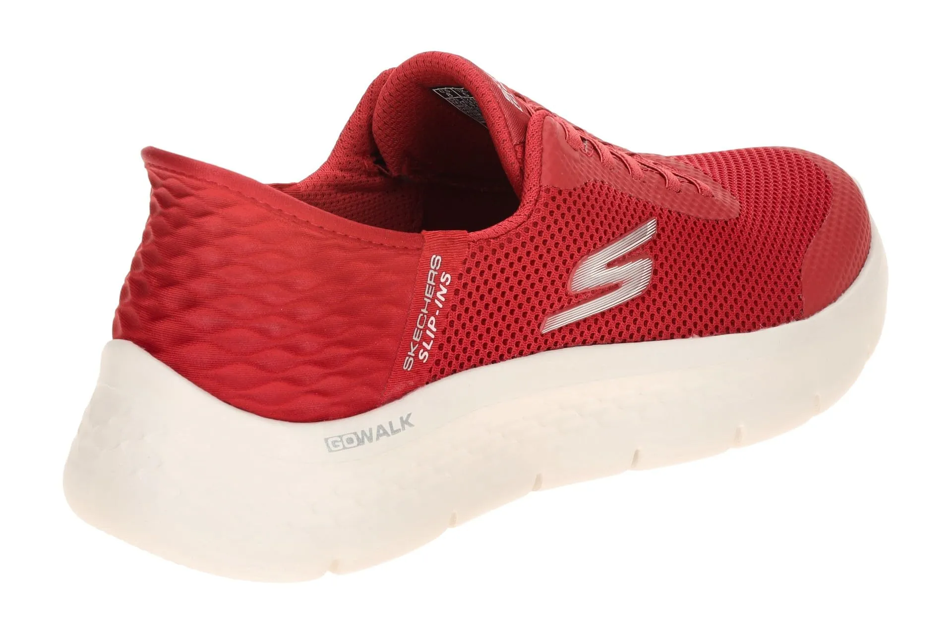 Skechers Ragazze Go Walk Flex Hands Free Slip-ins-Grand Entry Sneaker, Colore: rosso, 43 EU - immagine 5