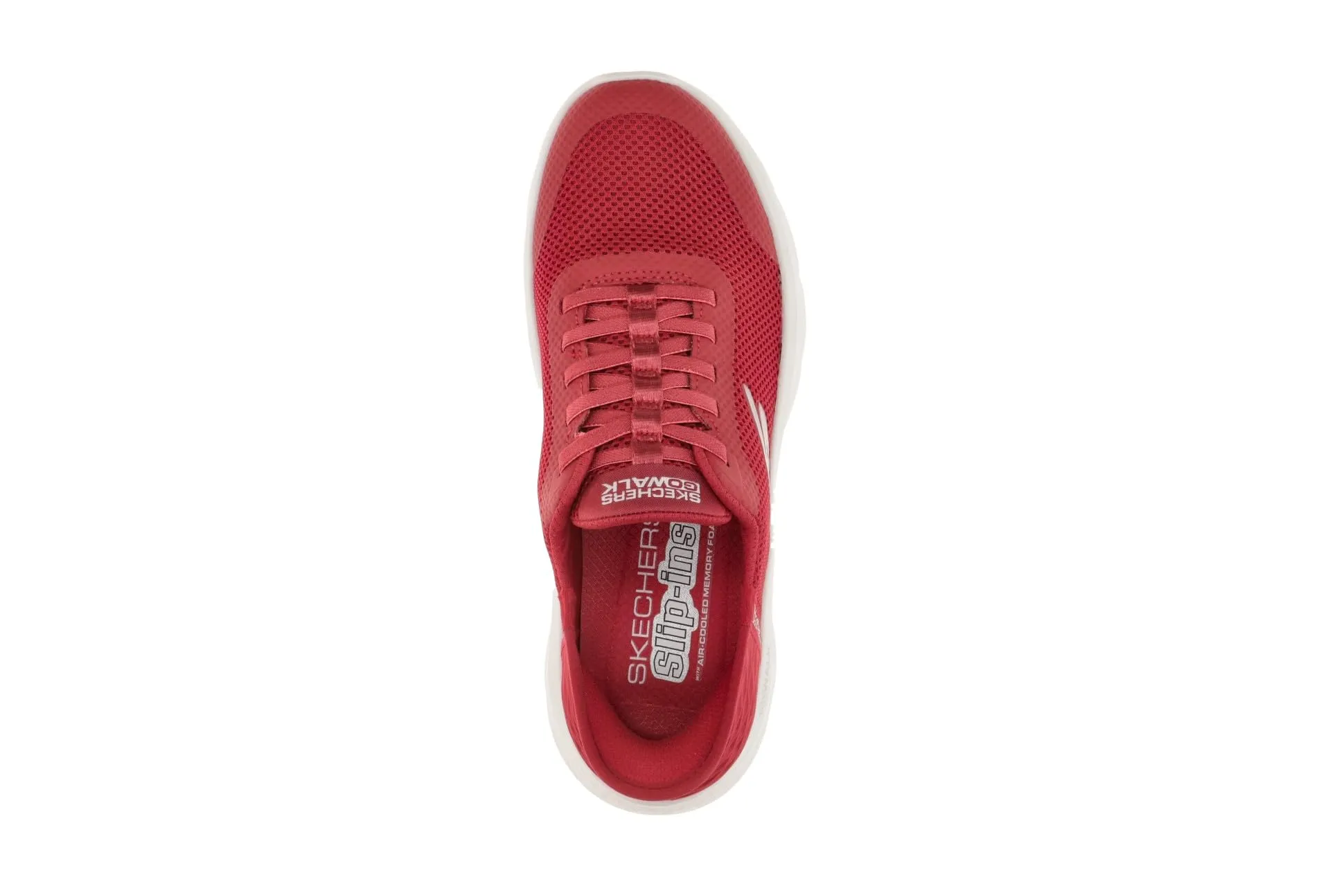 Skechers Ragazze Go Walk Flex Hands Free Slip-ins-Grand Entry Sneaker, Colore: rosso, 43 EU - immagine 7