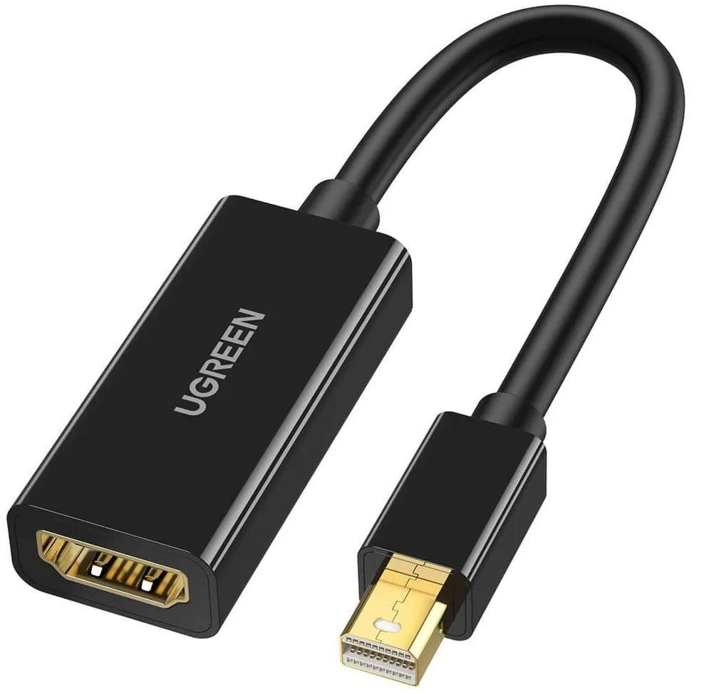 Adattatore Video UGREEN MD112, MiniDisplayPort - HDMI, 4K, Nero - immagine 1